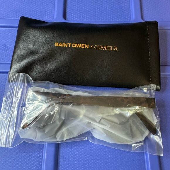 NWT Saint Owen X Curateur Wylde Tortoise Sunglasses - Picture 7 of 10